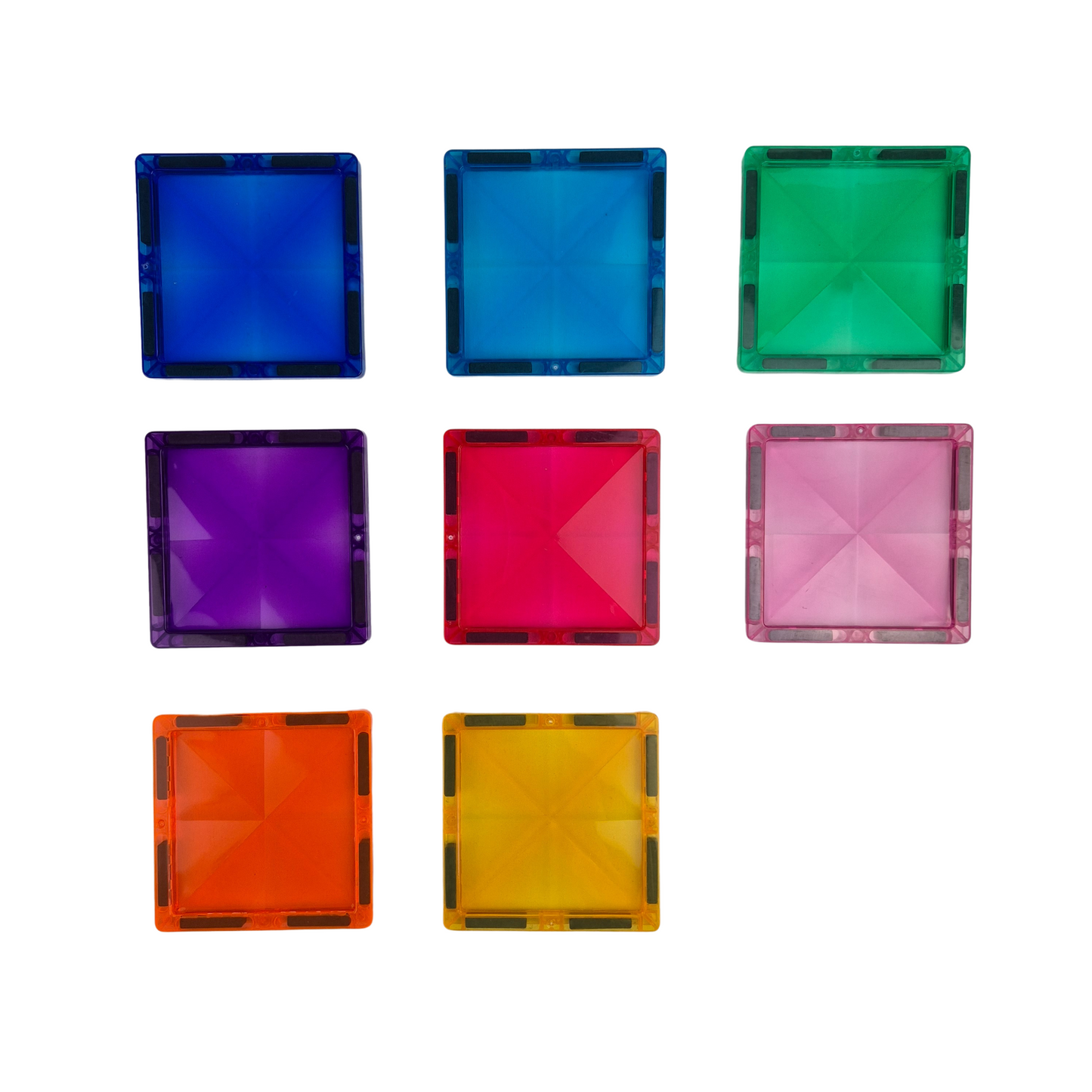 Magnetic Tiles Rainbow 40Pc Mag-Paradise