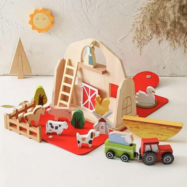Animal Barn Early Learning Toy Set