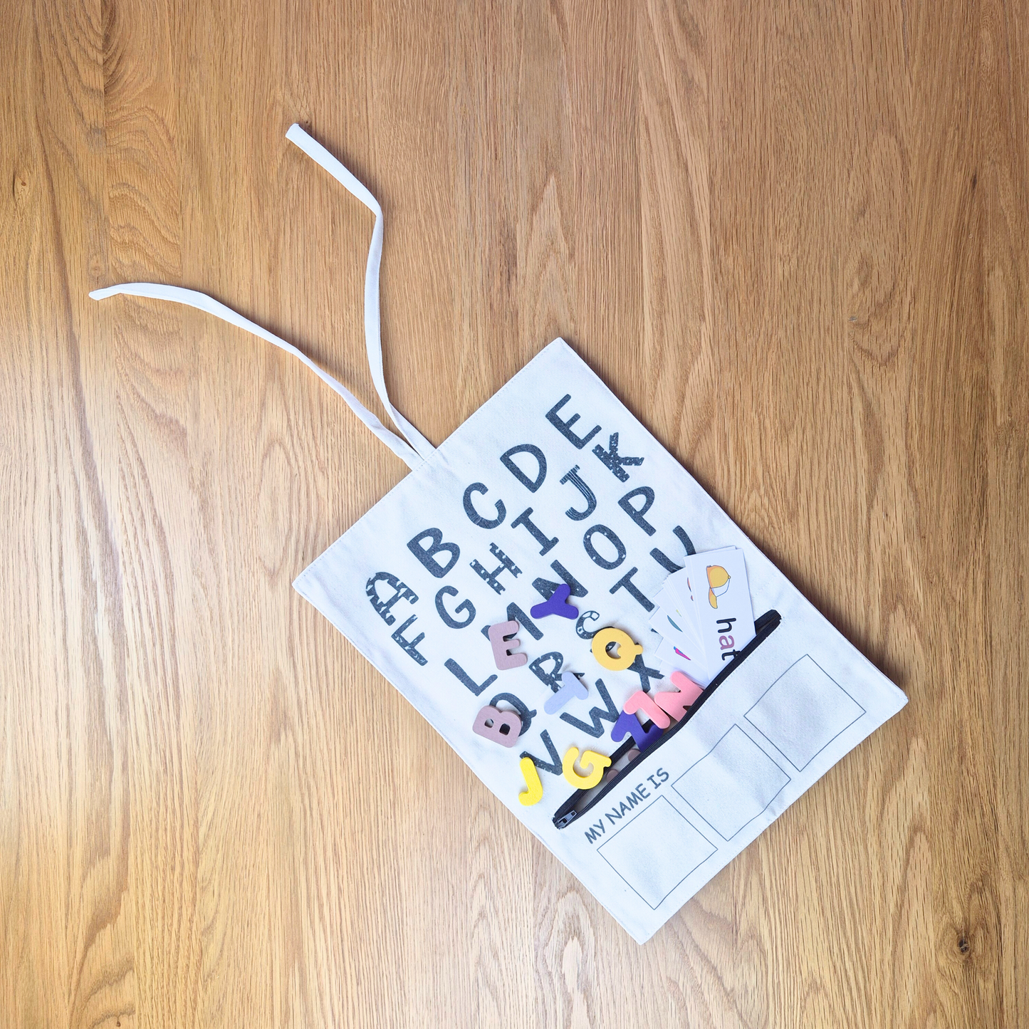 CanvasbagAlphabet upzip