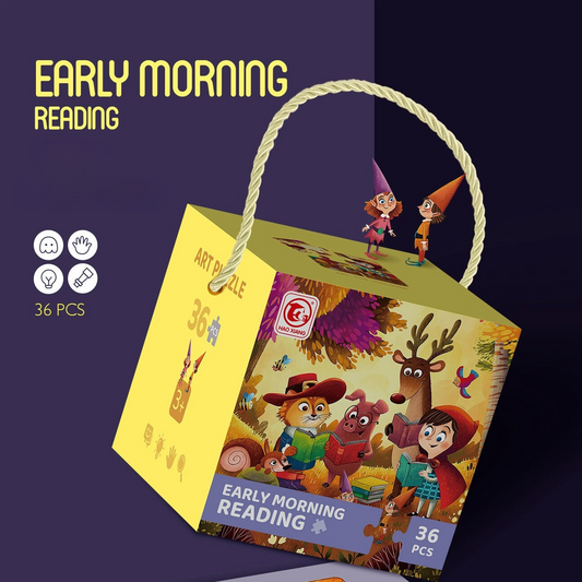 Early Morning Reading – 36-Piece Puzzle for Kids