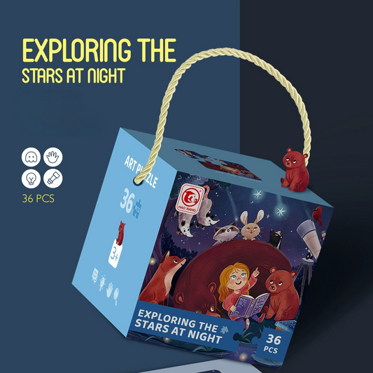 Exploring the Stars At NIght Puzzle 36Pc