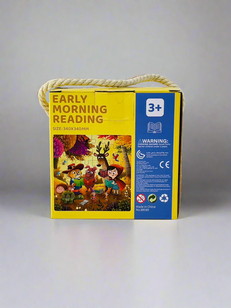 Early Morning Reading – 36-Piece Puzzle for Kids