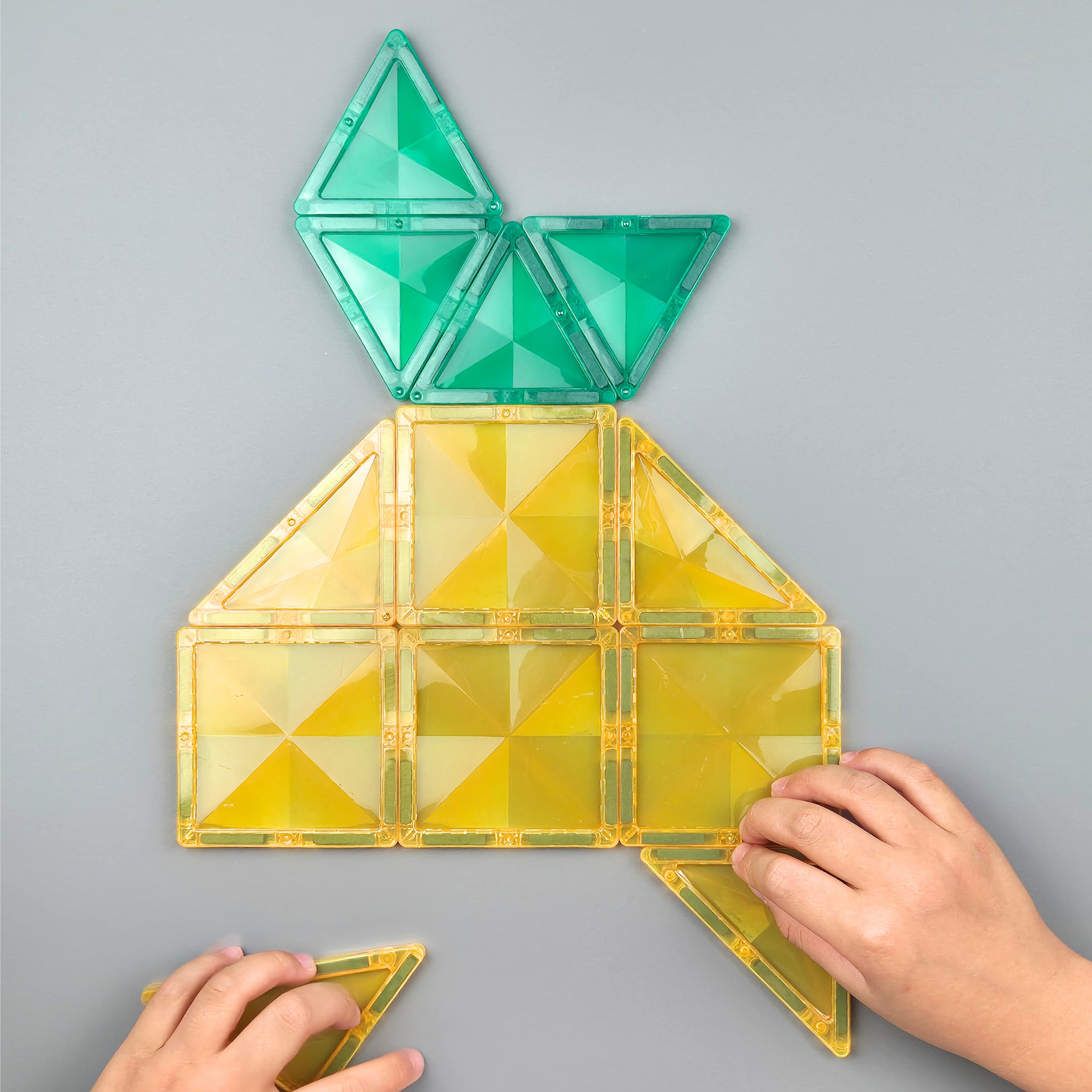 Magnetic Tiles Rainbow 120Pc Mag-Paradise