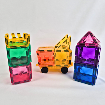 Magnetic Tiles Rainbow 100Pc Mag-Paradise