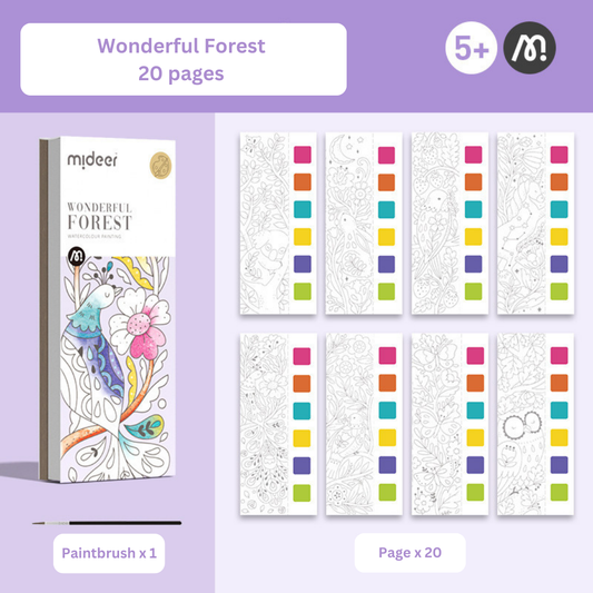 Wonderful Forest Watercolor Painting Set
