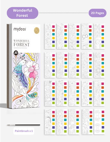 Wonderful Forest Watercolor Painting Set