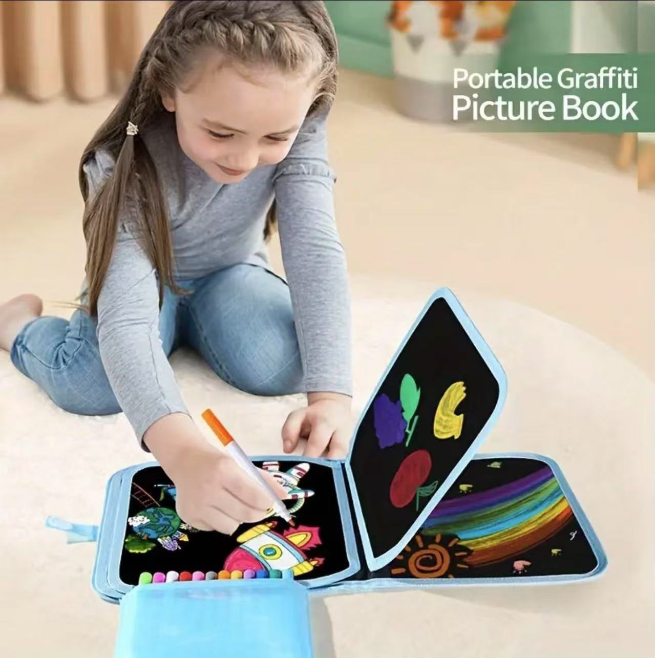 Dinosaur World Drawing Art Pad