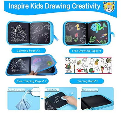 Dinosaur World Drawing Art Pad