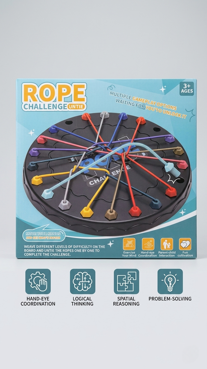 Rope Challenge Untie: 3D Logic Puzzle & Brain Teaser Game for Kids Ages 3+