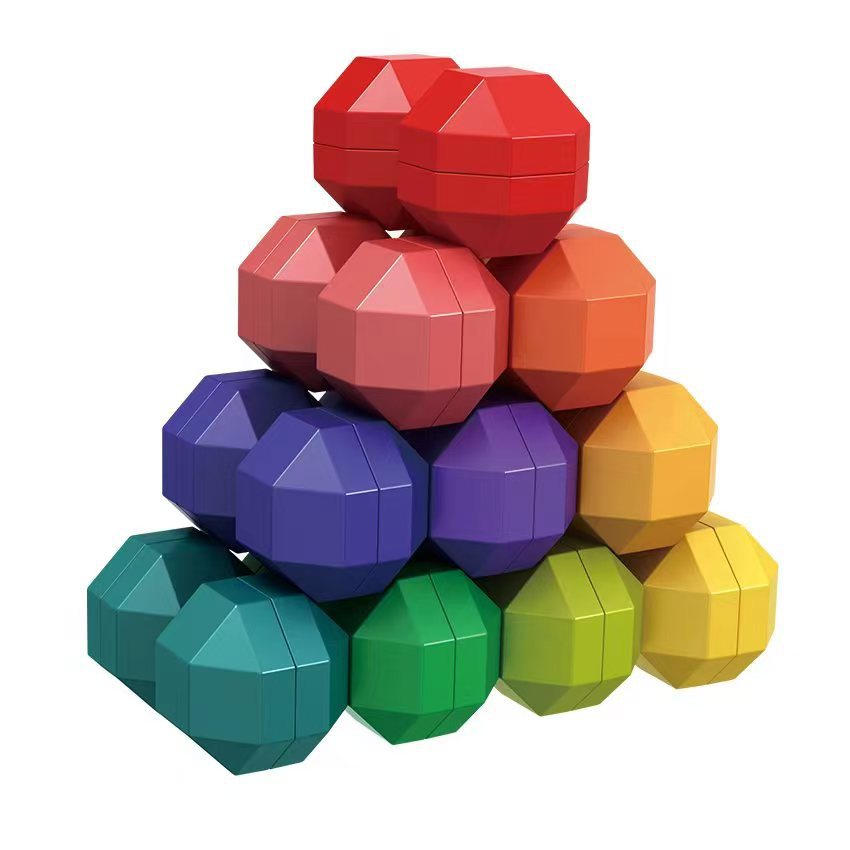 Rainbow Transformable Fidget Chain